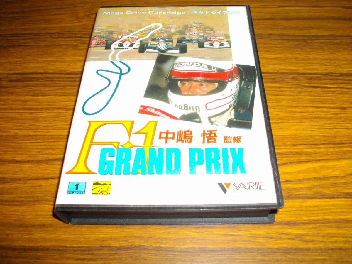 ジャンク品メガドライブ 中嶋悟監修F-1 GRAND PRIX_画像3