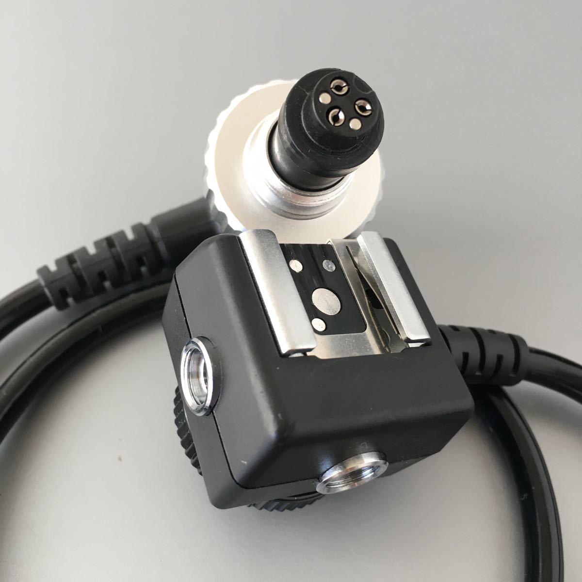 【稀少品】NIKONOS V 陸上用シンクロコード(ガンコード) 使用感の無い美品 ☆送料無料☆