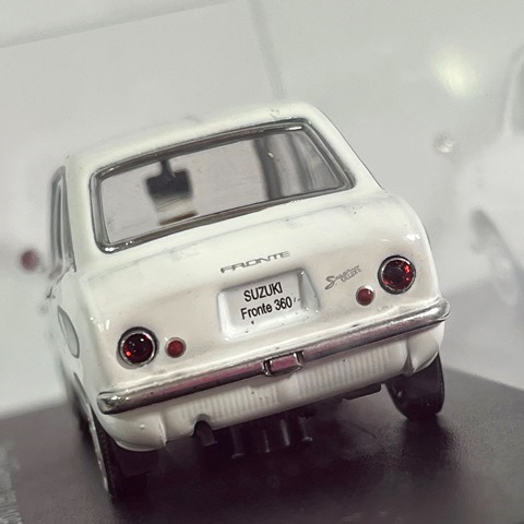 B●2816●最終売切 Hachette アシェット 国産名車コレクション Suzuki Fronte 360 1967 スズキ フロンテ 1/43スケール モデルカー_画像5