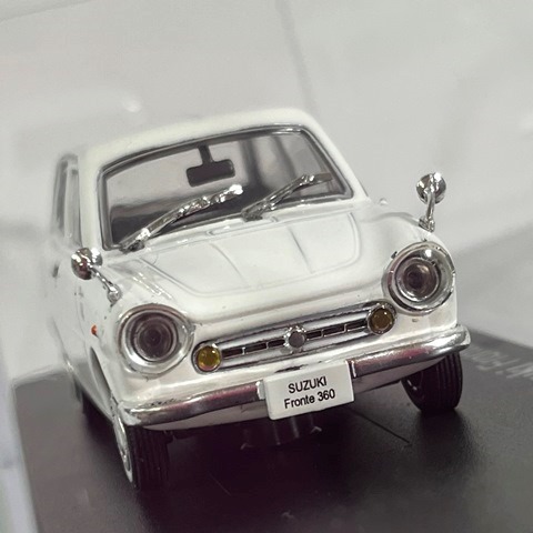 B●2816●最終売切 Hachette アシェット 国産名車コレクション Suzuki Fronte 360 1967 スズキ フロンテ 1/43スケール モデルカー_画像4