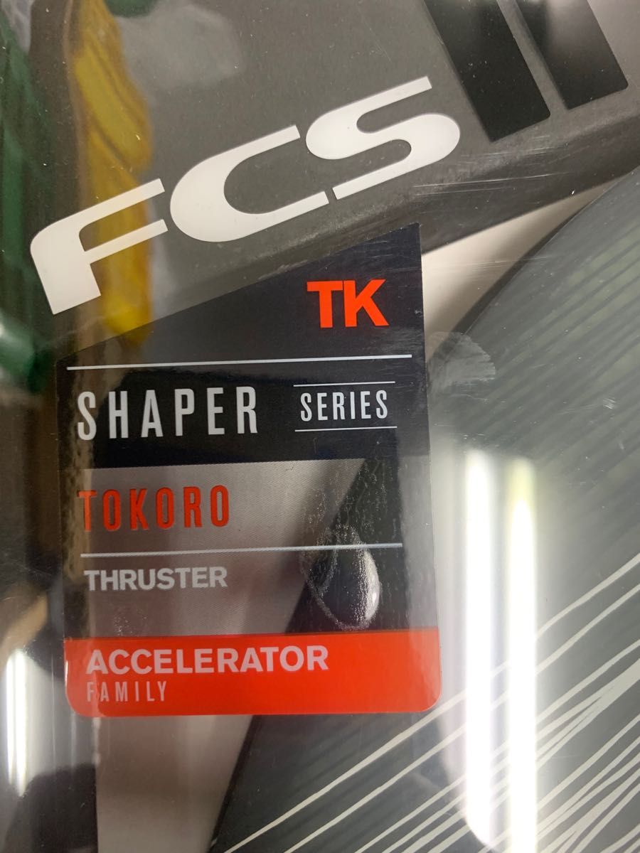 FCS2 FCS 2 SHAPER SERIES TOKORO TRI FINS Mサイズエフシーエス 2