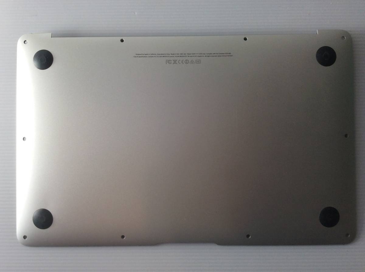 Apple MacBook Air A1465 Mid2013 11インチ用 ボトムケース [606]_画像1
