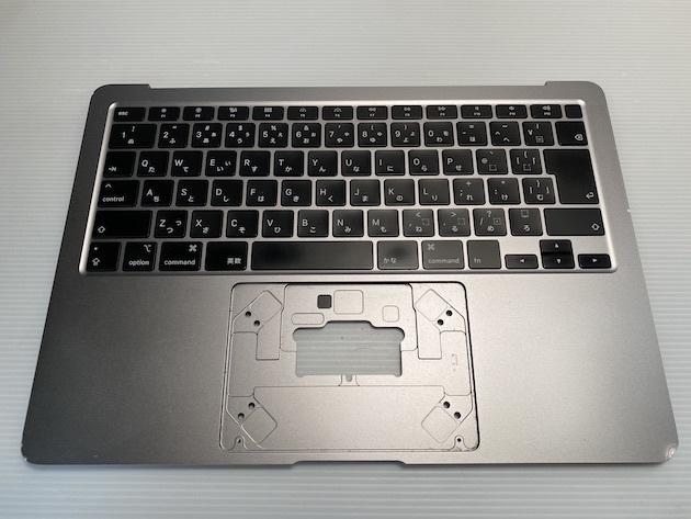Apple MacBook Air Retina A2179 Early2020 13インチ用 JISキーボード (ダークグレー) [1406]