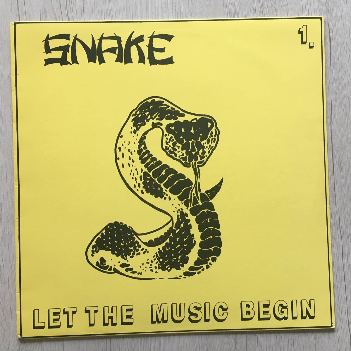 SNAKE LET THE MUSIC BEGIN オーストラリア盤_画像1