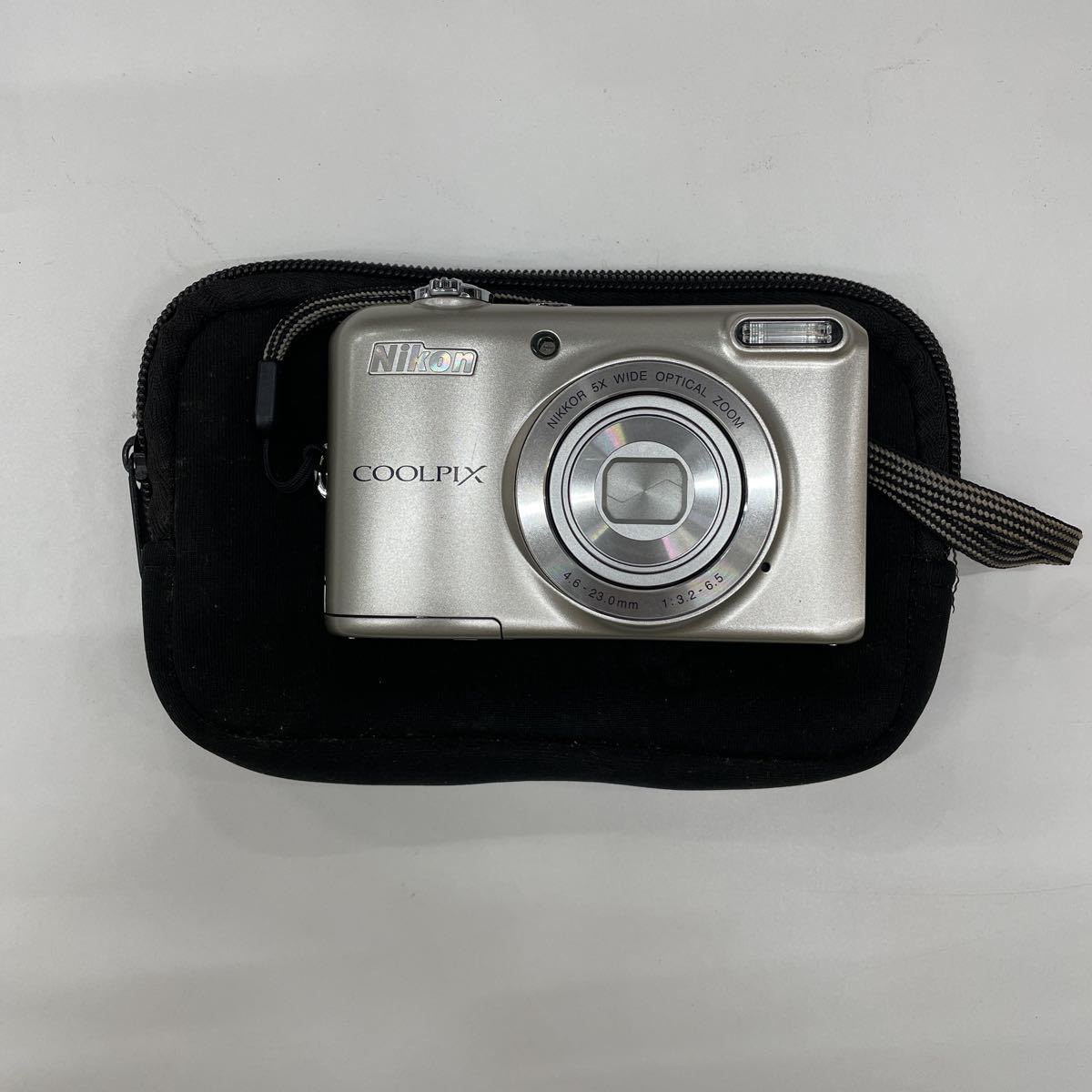 A6/【良品】Nikon デジタルカメラ COOLPIX L28 5X wide 4.6 - 23.0mm 1:3.2 - 6.5 ニコン デジカメ _画像7