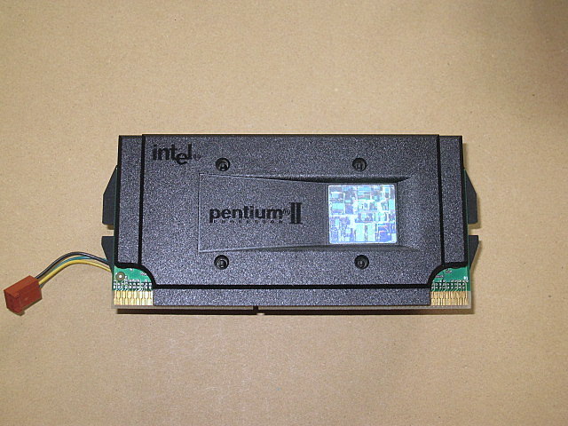 2個セット SLOT1 Pentium II 400MHz 400/512/100 SL3D5 1900/21204_画像2