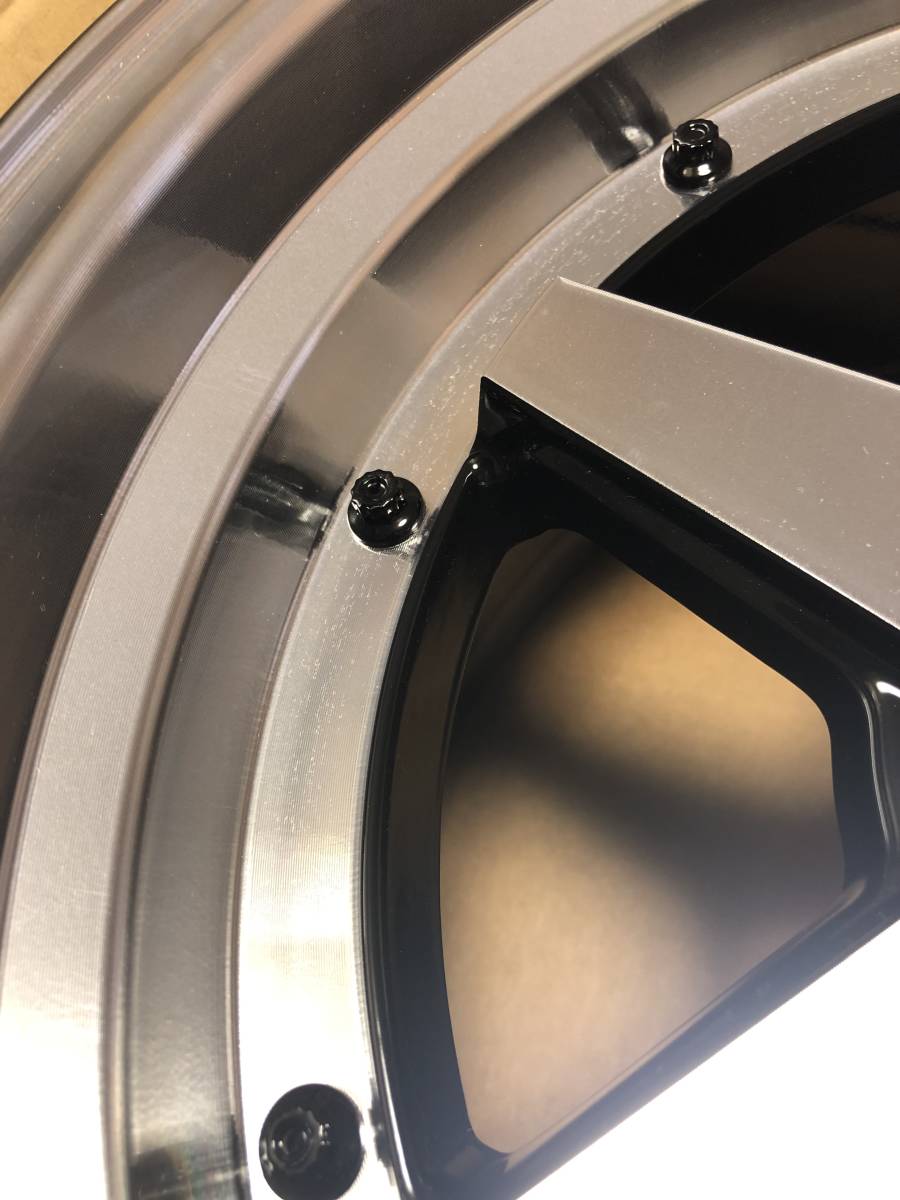 旧車 街道レーサー 暴走族 走り屋 15×8J/+20/PCD100 新品ホイール4本