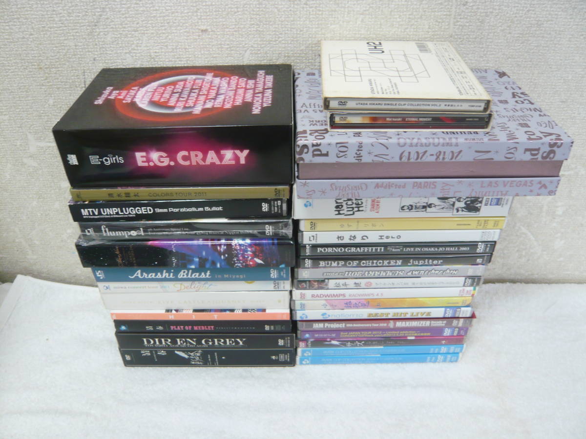 邦楽DVD、ブルーレイまとめ売り!33枚セット□(ももクロ、DIR EN GREY