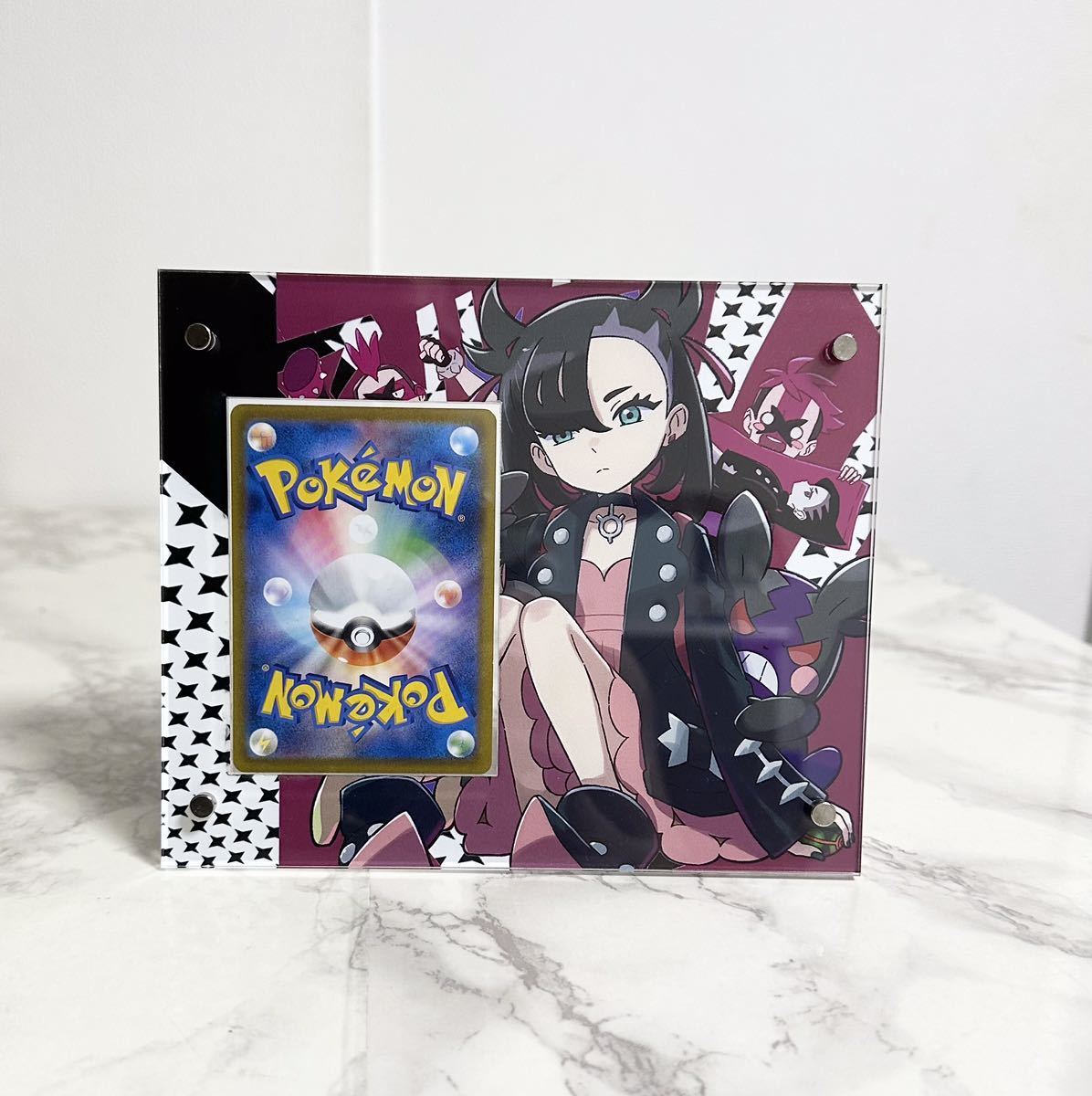 ポケモンカード エール団 マリィ アクリルフレーム スクリュー ポケモンカード エール団 マリィ アクリルフレーム スクリュー