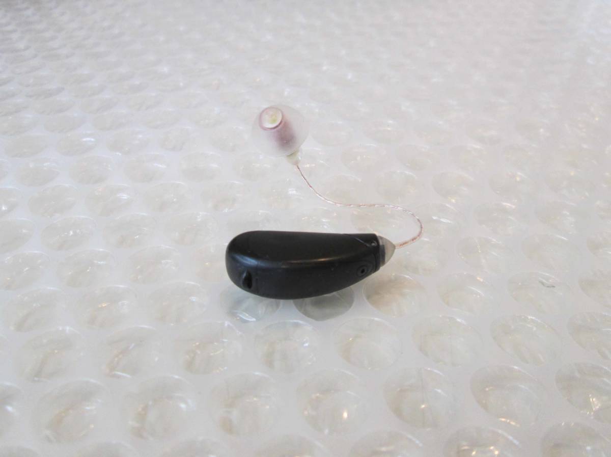 * RIONET/ rio net HB-J1TR trimmer type digital hearing aid ear .. shape ( right ear ) new goods battery attached * prompt decision postage included..