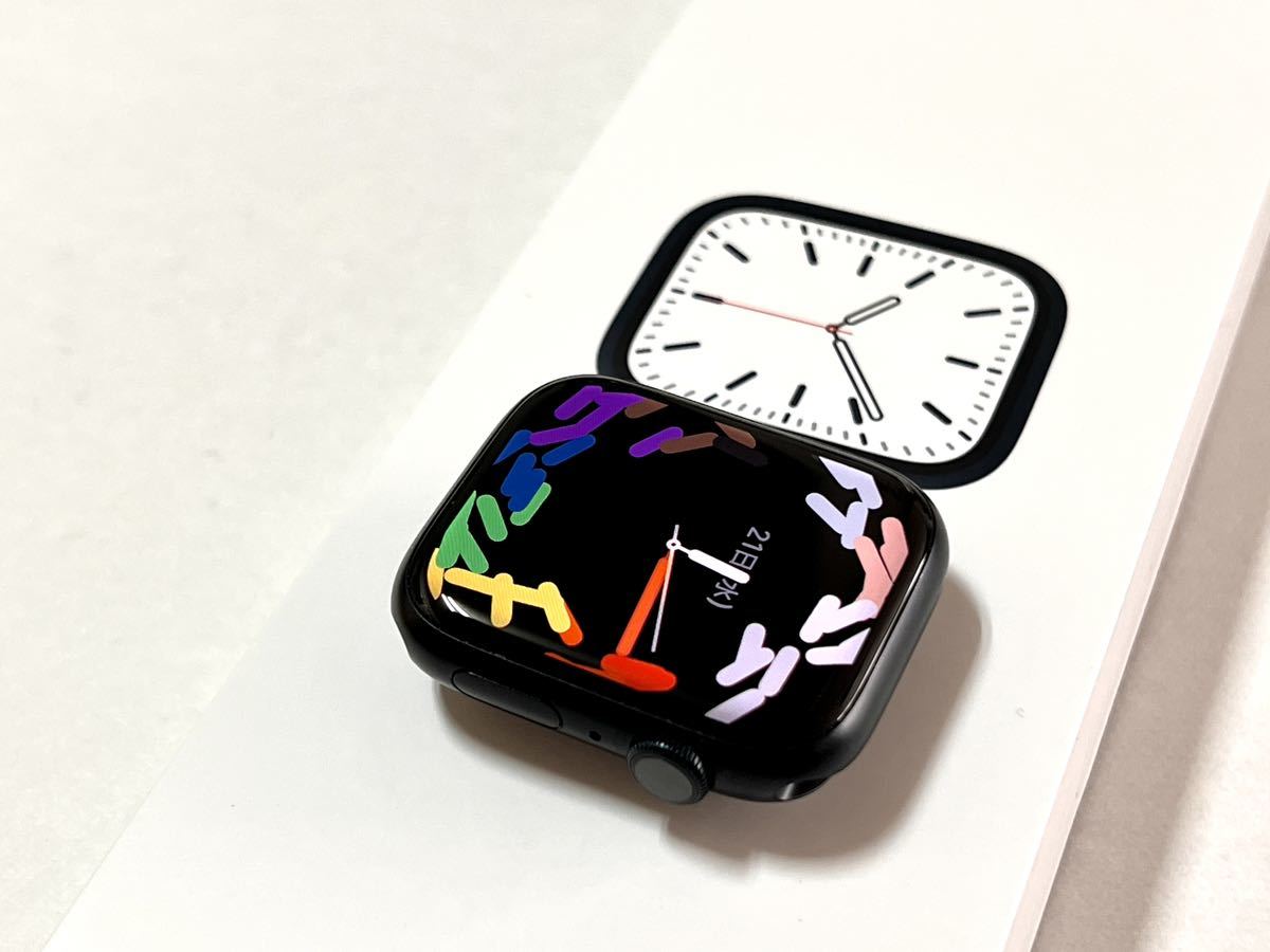 ☆ 美品 バッテリー90% ☆ Apple Watch Series 7 45mm アップル