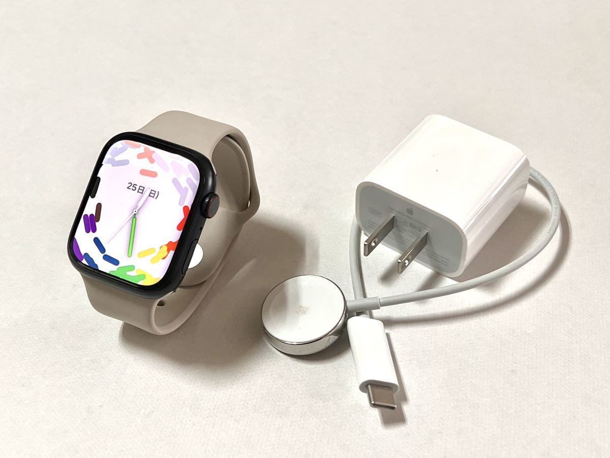 ☆ 即決 バッテリー96% ☆ Apple Watch Series 7 45mm アップル