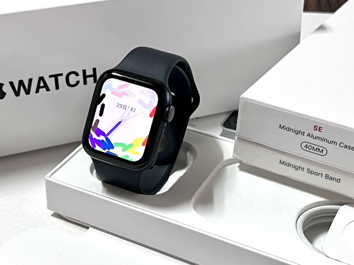 純正 40mm アップルウォッチ スポーツバンド AppleWatch プラム