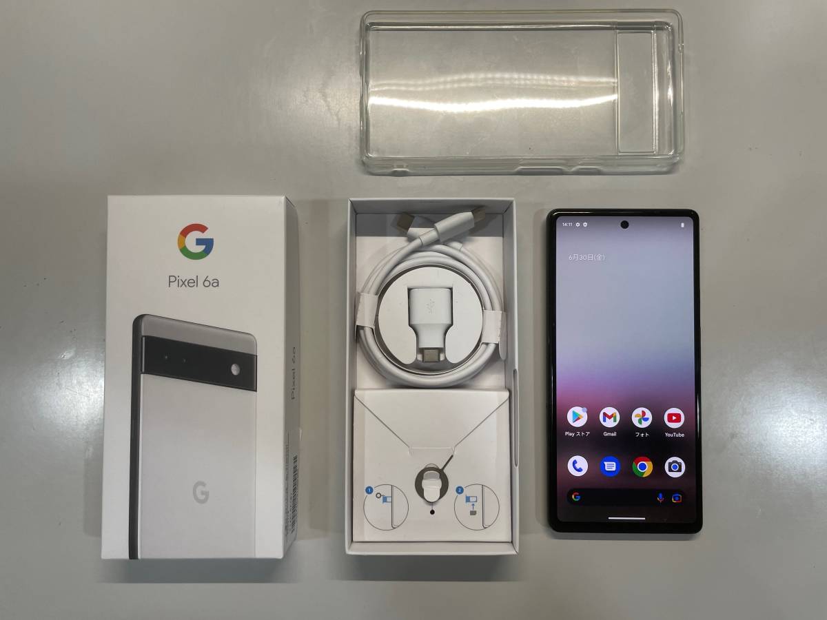 Pixel 6a 6.1インチ メモリー6GB ストレージ128GB Chalk(Android