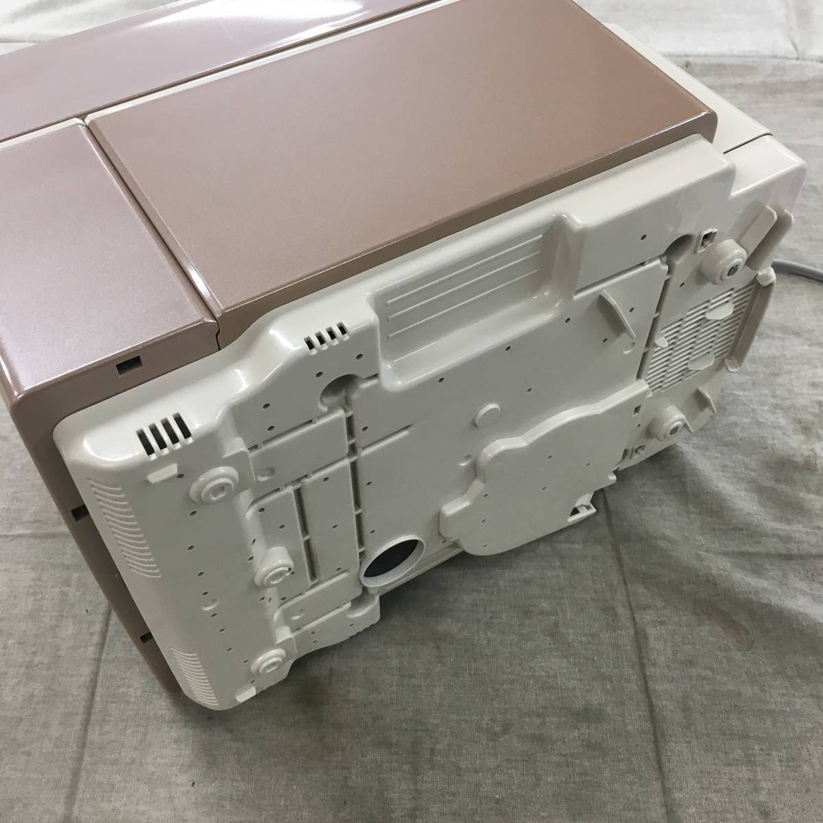 現状品 三菱電機 日本製 蒸気レスIH炊飯器 備長炭炭炊釜 5.5合 NJ-XS108J-P_画像5