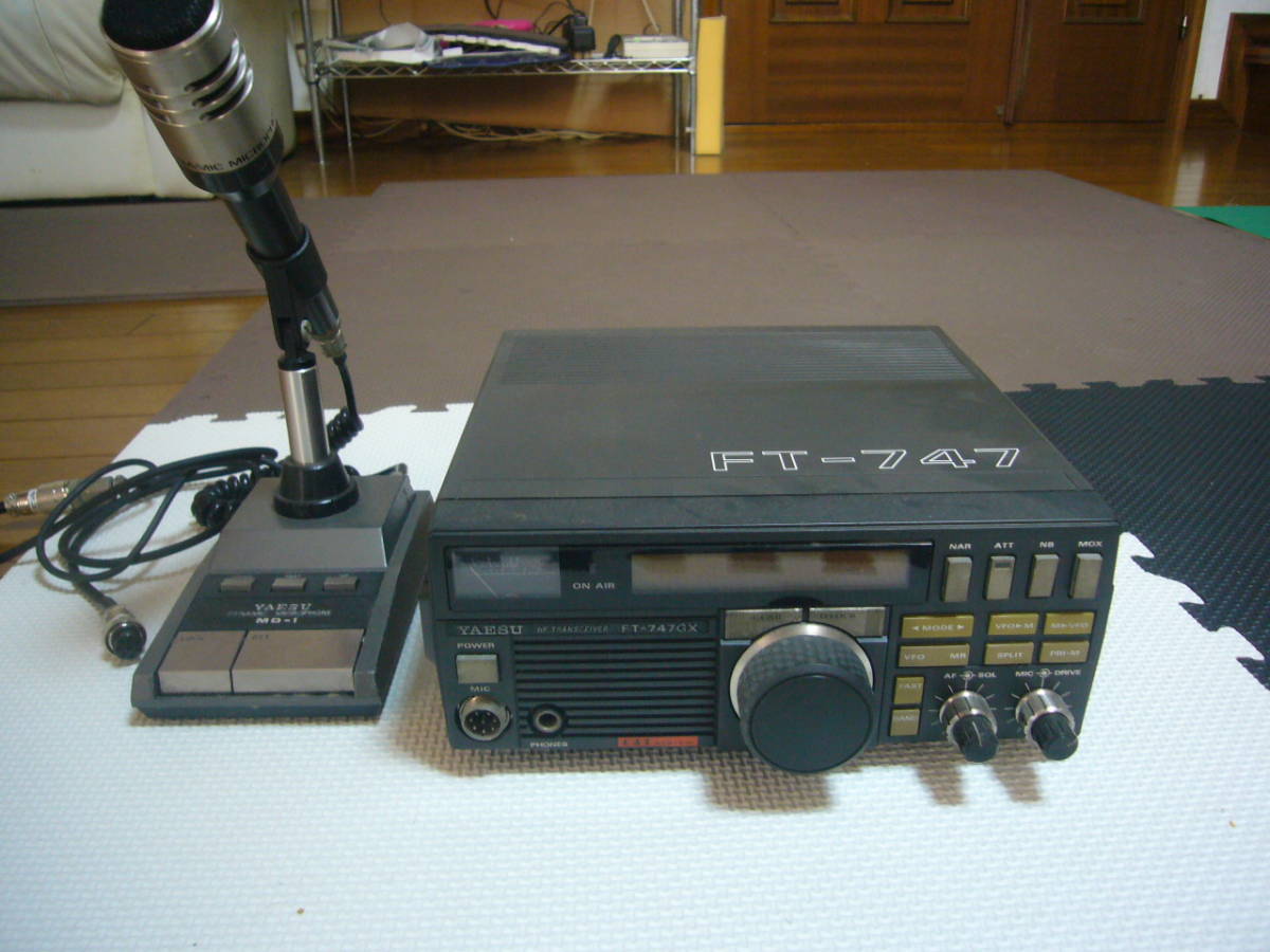 YAESU/ヤエス FT-747とMD-1 YAESU/ヤエス FT-747とMD-1