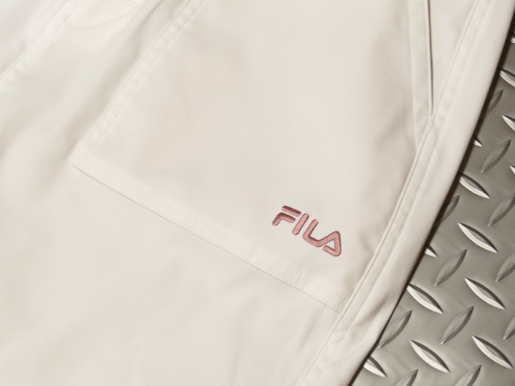 B品★KFA40★春夏★FILA GOLF★フィラゴルフ★吸汗速乾 撥水台形スカート★M/WT_画像3