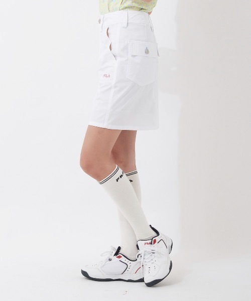 B品★KFA40★春夏★FILA GOLF★フィラゴルフ★吸汗速乾 撥水台形スカート★M/WT_画像8