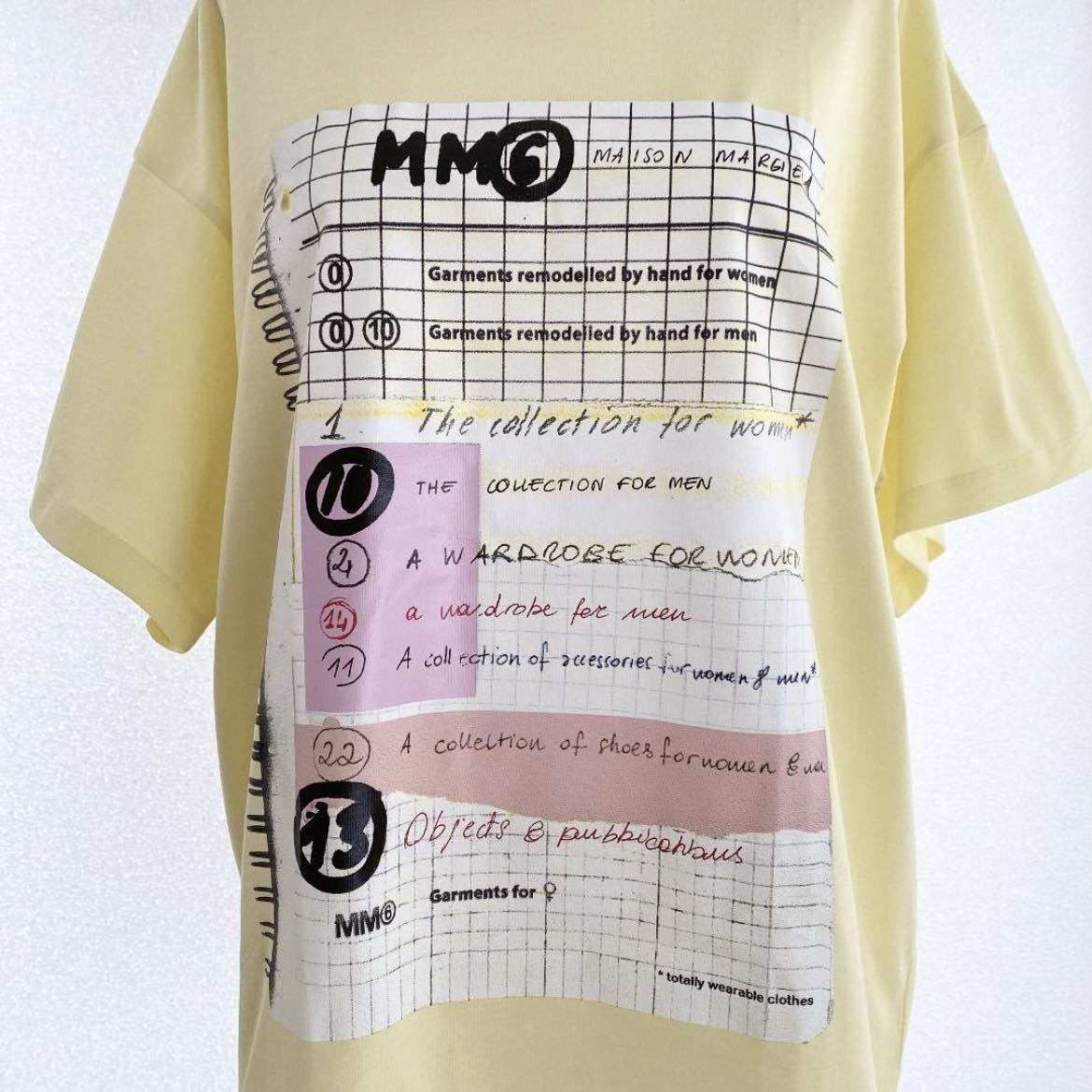 MM6 Maison Margielaマルジェラ ロゴTシャツ カットソー XS｜PayPayフリマ