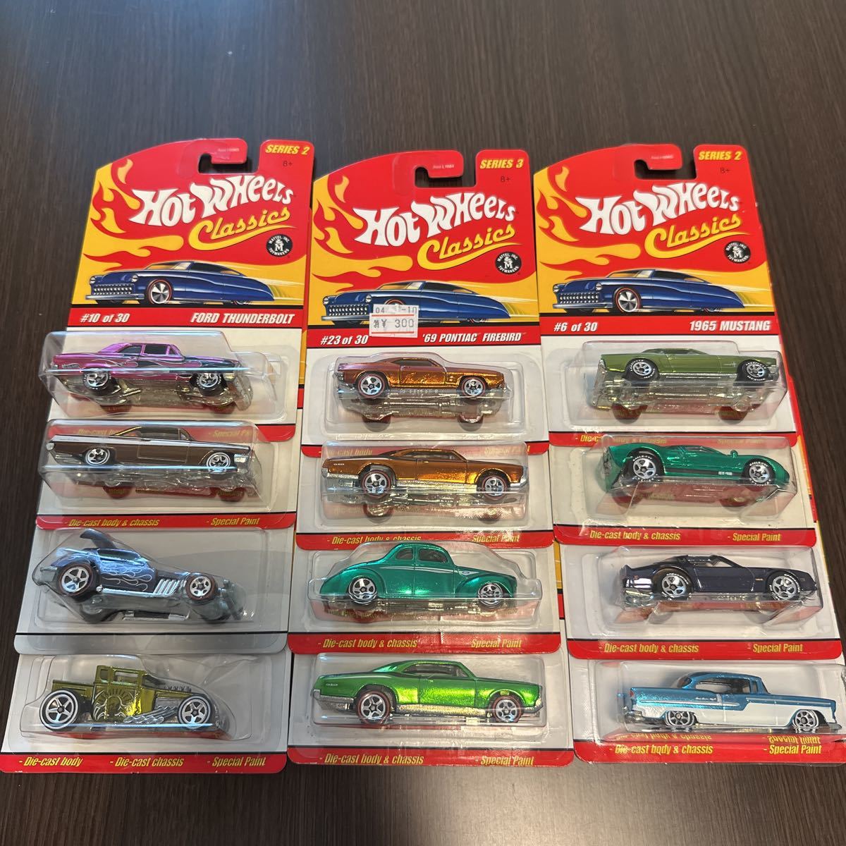 ホットウィール Hot Wheels クラシックス レッドライン ファイヤーバード トランザム マスタング シェビー ポンティアック GTO フォードGT