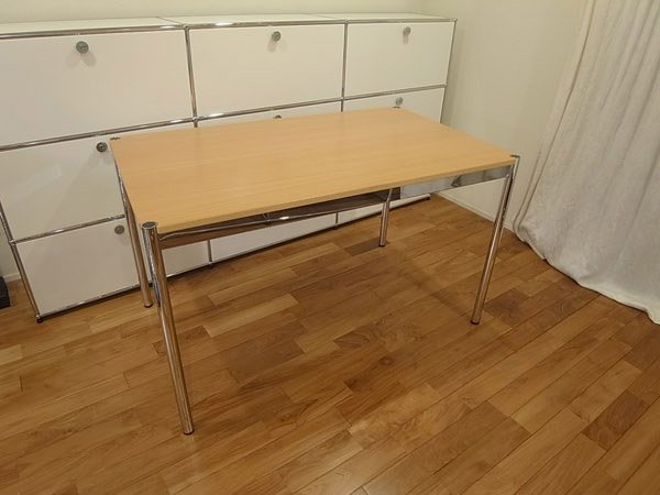 美品○USMハラー○haller○ハラーテーブル○125×75cm○PCデスク