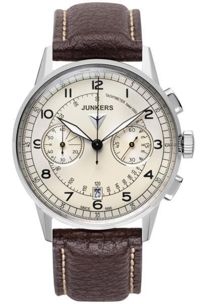 20-60代からのファッション通販 新品】ドイツ製腕時計 JUNKERS ユンカース クロノグラフ その他