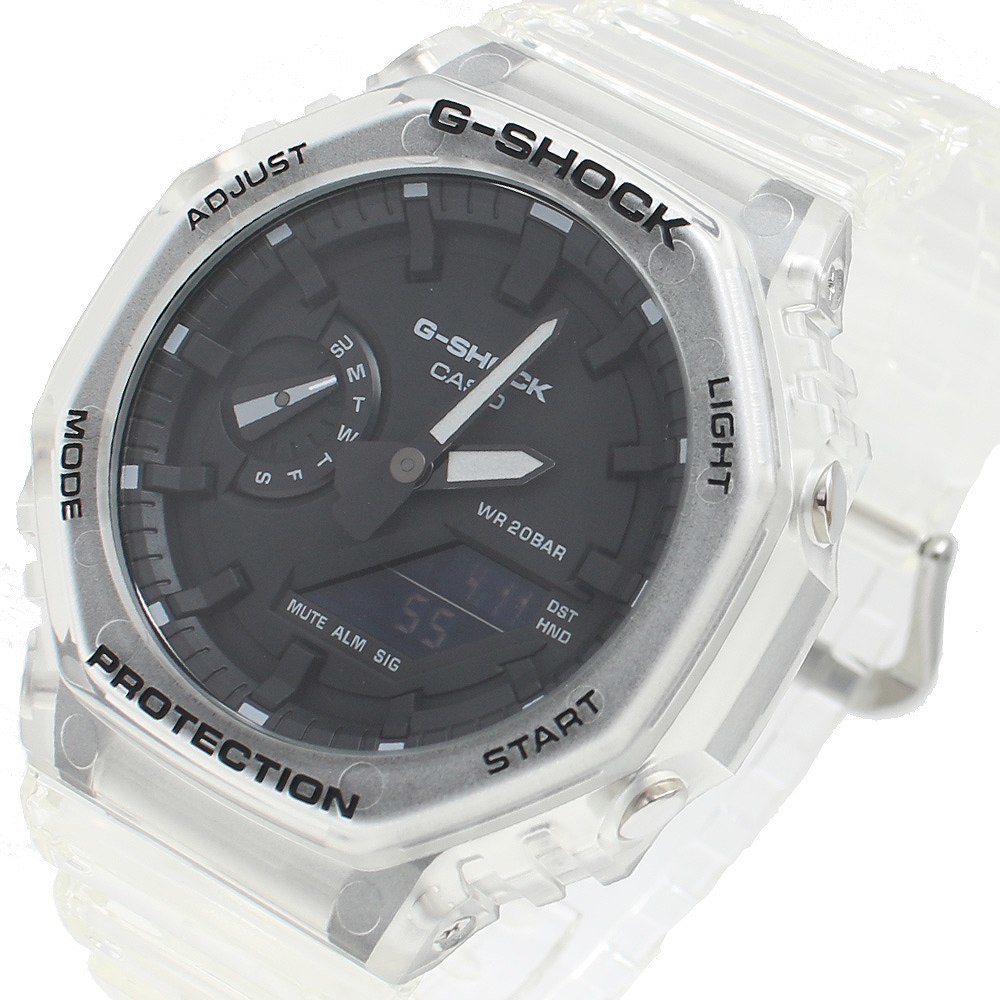 在庫限り】 GA-2100SKE-7A 腕時計 CASIO カシオ メンズ クリア