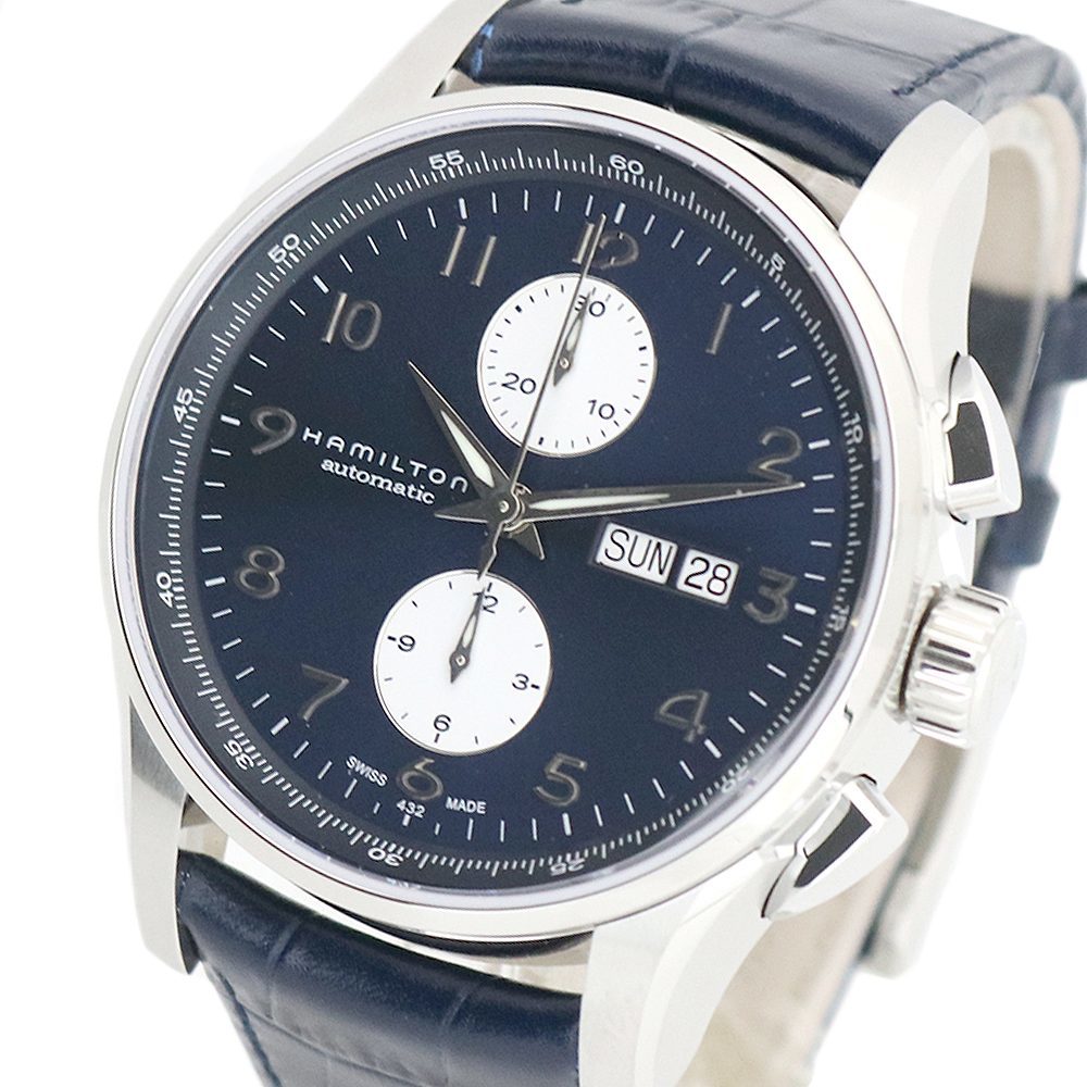 ハミルトン HAMILTON 腕時計 H32766643 メンズ ジャズマスター JAZZ MASTER 自動巻き ブルー_画像2