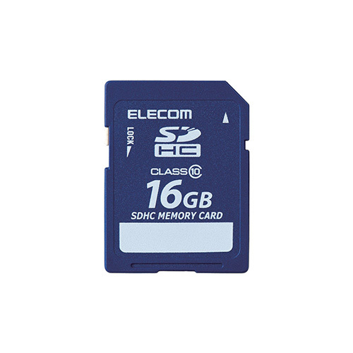 エレコム SDHCカード/データ復旧サービス付/Class10/16GB MF-FSD016GC10R_画像1