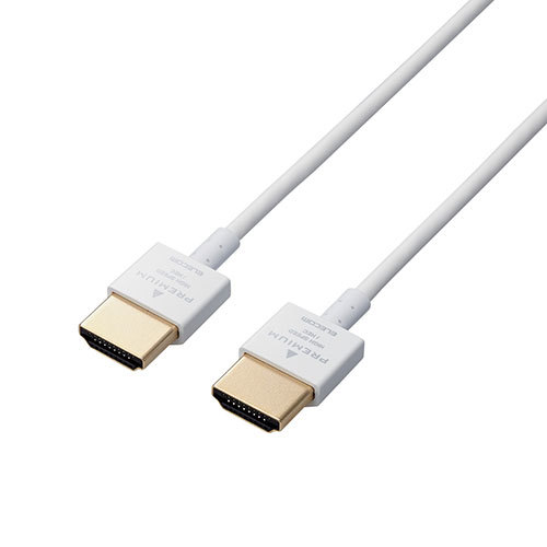  Elecom HDMI кабель /Premium/ super тонкий / белый /1.0m CAC-APHDPSS10WH