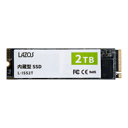 Lazos 内蔵SSD 2TB M.2 2280 L-ISS2T
