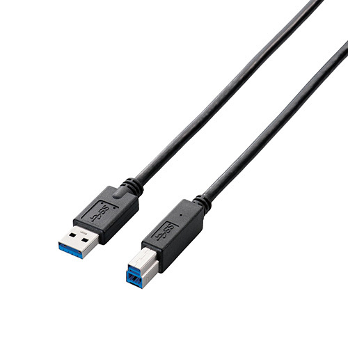 美品 【5個セット】エレコム A USB3-AB10BK/RSX5 Bケーブル/1.0m/RoHS/簡易パッケージ/ブラック to その他 美品 【5個セット】エレコム A USB3-AB10BK/RSX5 Bケーブル/1.0m/RoHS/簡易パッケージ/ブラック to その他