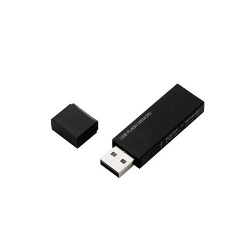 エレコム USBメモリー/USB2.0対応/セキュリティ機能対応/32GB/ブラック MF-MSU2B32GBK_画像1