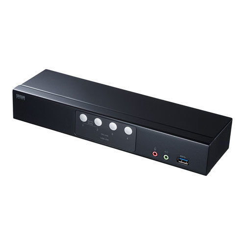 【予約】 サンワサプライ DisplayPort対応パソコン自動切替器(4:1) SW-KVM4HDPU その他 【予約】 サンワサプライ DisplayPort対応パソコン自動切替器(4:1) SW-KVM4HDPU その他