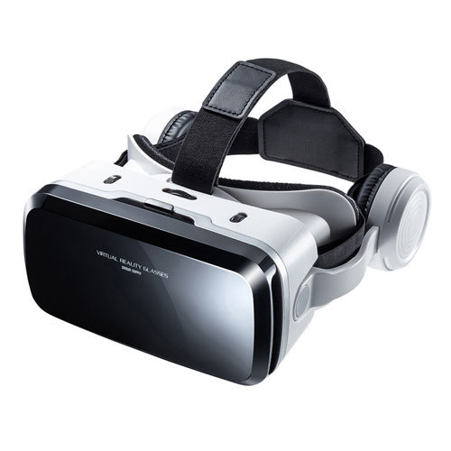 2022新入荷 サンワサプライ Bluetoothコントローラー内蔵VRゴーグル