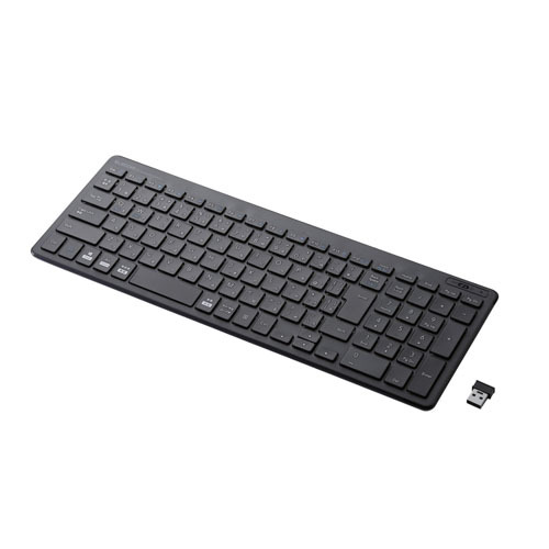  Elecom wireless compact keyboard Pantah graph type thin type black TK-FDP099TBK