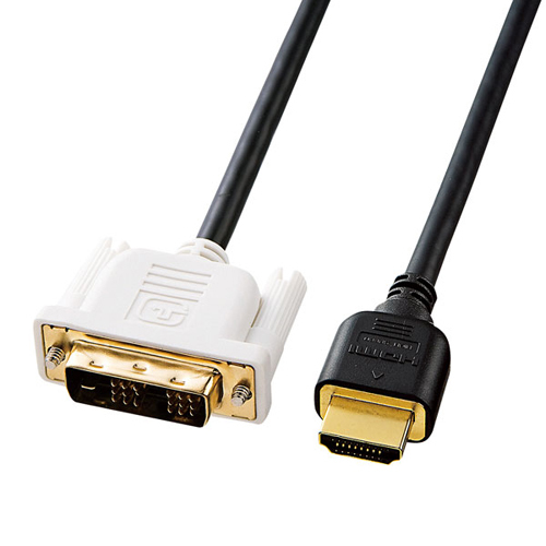 サンワサプライ HDMI-DVIケーブル KM-HD21-10K_画像1