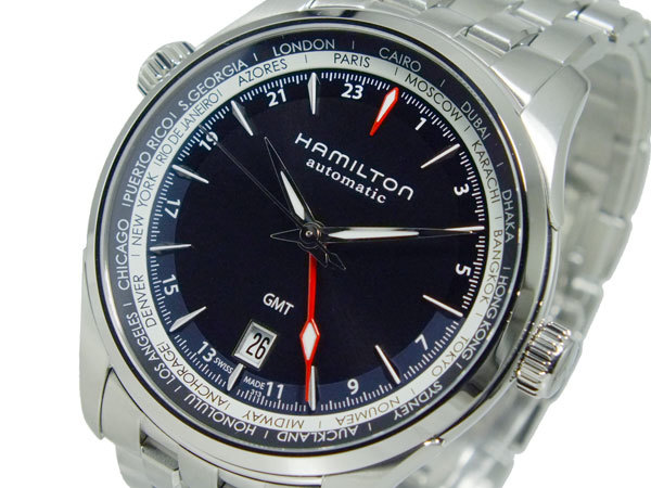 ハミルトン HAMILTON ジャズマスター 自動巻 メンズ 腕時計 H32695131 ブラック
