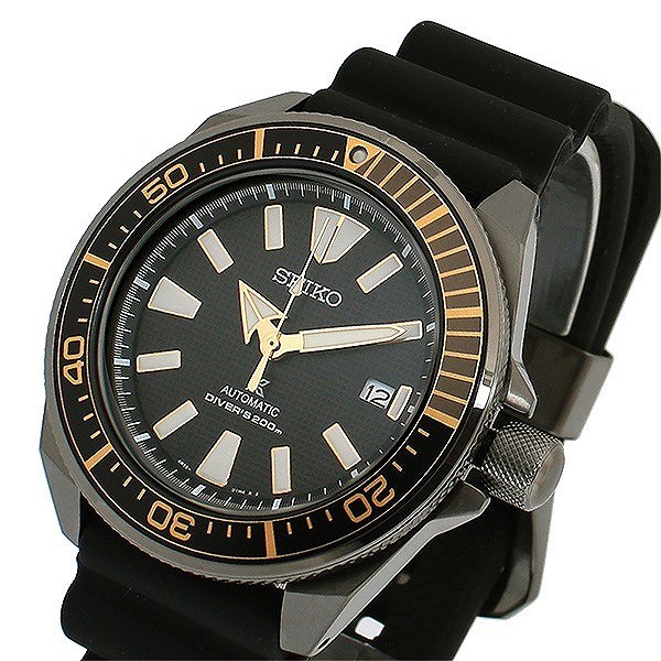 送料込】 セイコー SEIKO ブラック クォーツ PROSPEX プロスペックス