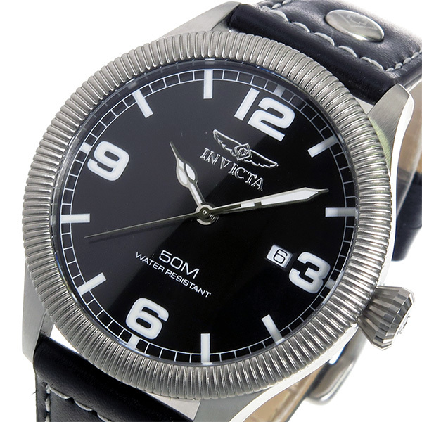 インヴィクタ INVICTA クオーツ メンズ 腕時計 1460 ブラック ブラック
