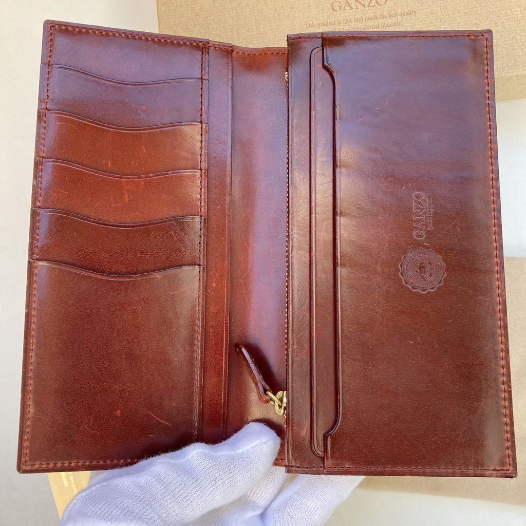 GANZO GUD2 ファスナー小銭入れ付き 長財布 ガンゾ 牛革 財布 GANZO GUD2 ファスナー小銭入れ付き 長財布 ガンゾ 牛革 財布