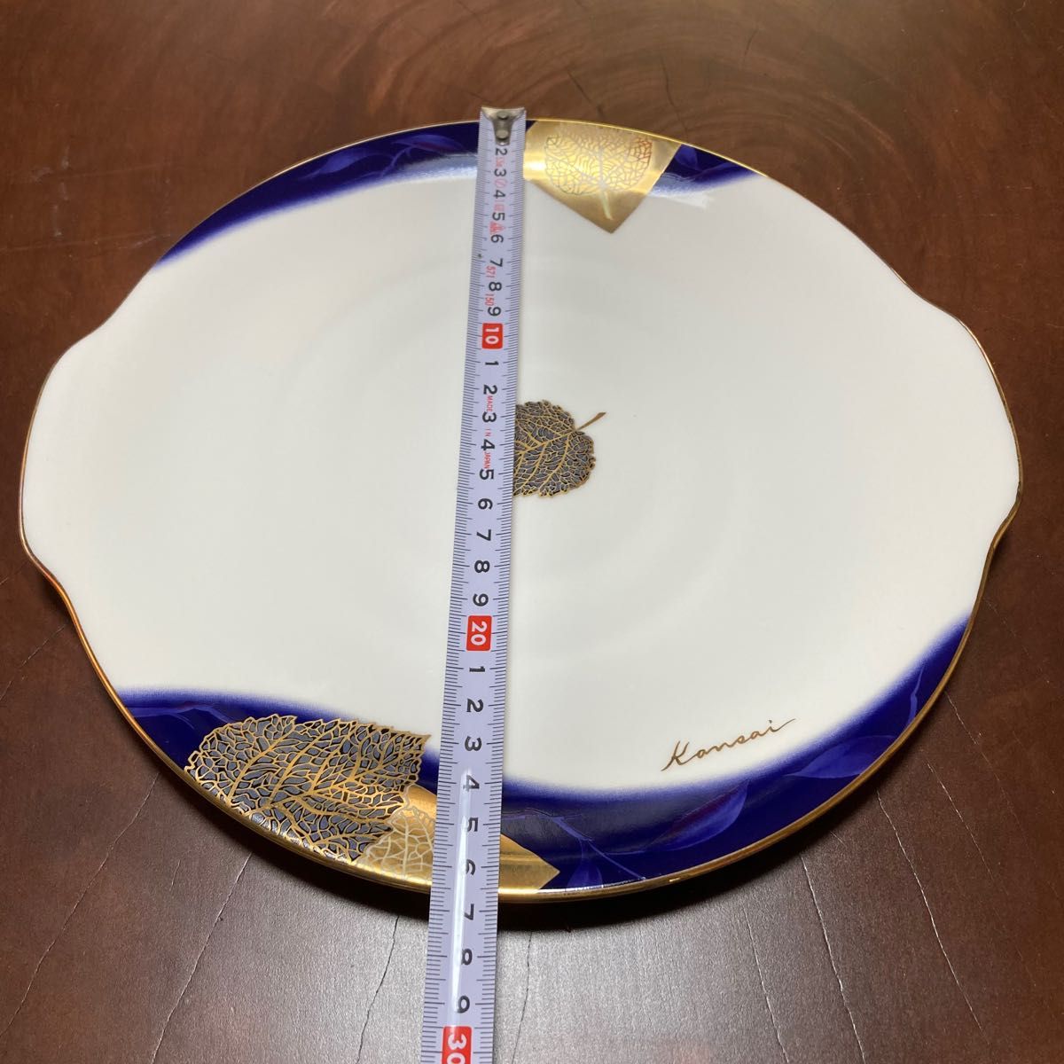 【新品・未使用】kansai fine china  山本寛斎　大皿　お箸セット