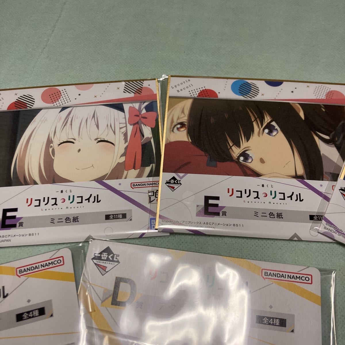 1円~ 9点セット】リコリス・リコイル 1番くじ D賞アクリルスタンド E