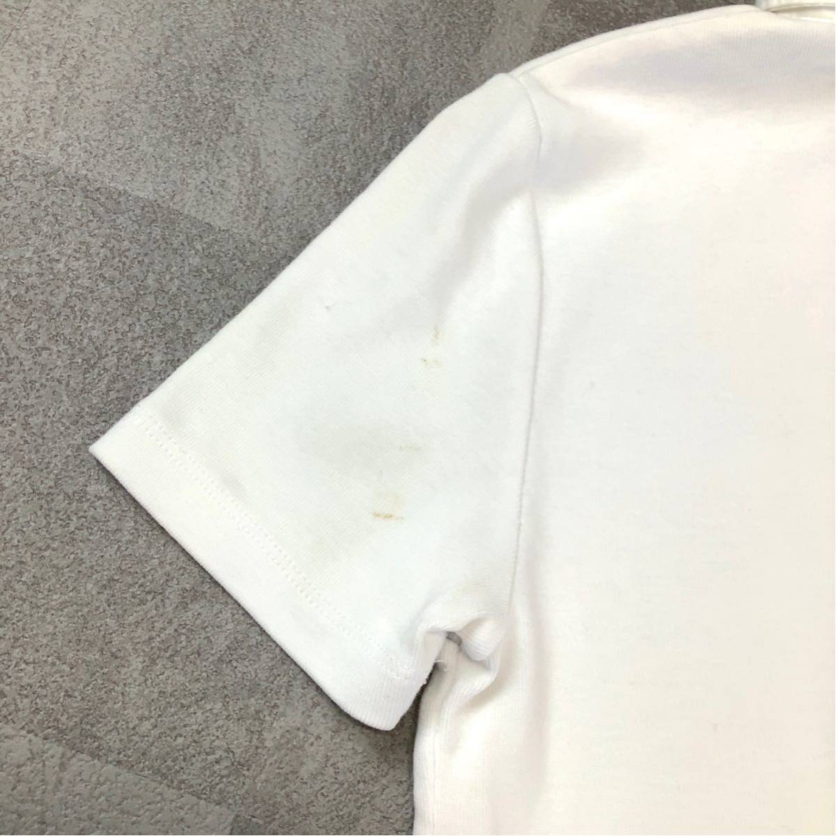 Lauren Ralph Lauren ローレン ラルフローレン 金ボタン ゴールドボタン 半袖 ポロシャツ レディース Sサイズ ホワイト_画像7
