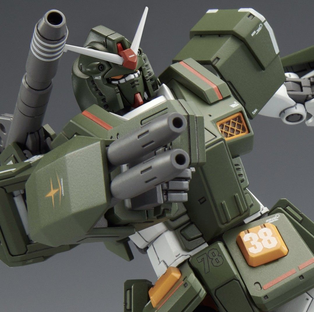 プレミアムバンダイ限定 HG 高機動型ザク 地上用 (エグバ機)、 HG フルアーマーガンダム 2体セット