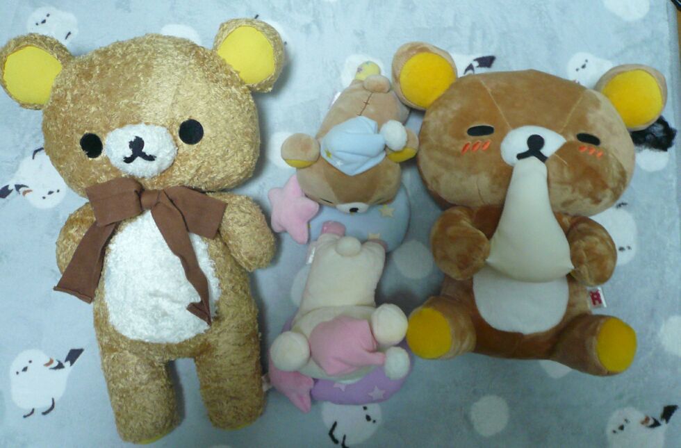 あつめてぬいぐるみ他☆リラックマ・コリラックマ・チャイロイコグマ