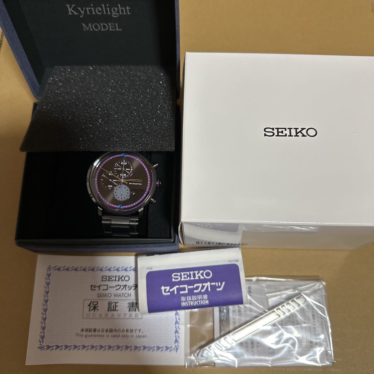 新品未使用】SEIKO × Fate/Grand Order オリジナルサーヴァント