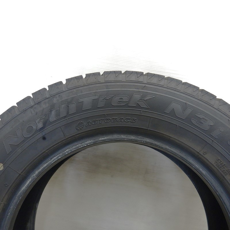 中古タイヤ 175/70R14 スタッドレスタイヤ AUTOBACS NorthTrek N3i 1本 単品 ヤリス カローラ シエンタ ヴィッツ フィット 中古 14インチ_画像3