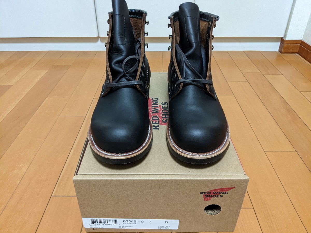 RED WING 3345 BLACKSMITH US7D 25cm レッドウィング ブラックスミス