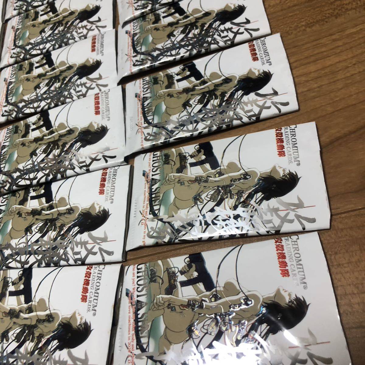 攻殻機動隊 GHOST IN THE SHELL トレーディングカード 開封済み 攻殻機動隊 GHOST IN THE SHELL トレーディングカード 開封済み